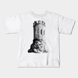 Isolated tower Kids T-Shirt